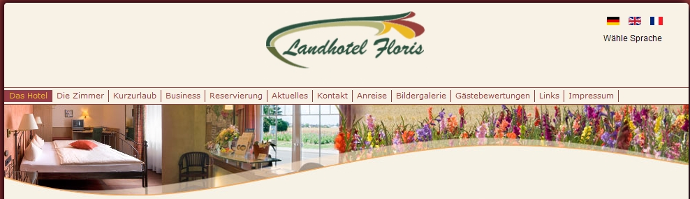 Landhotel Floris Banner